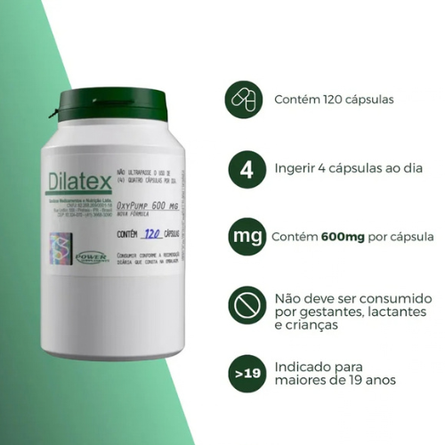 Dilatex 120 caps