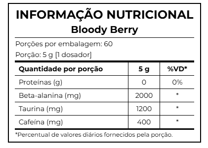 Evora XT Bloody Berry 300g