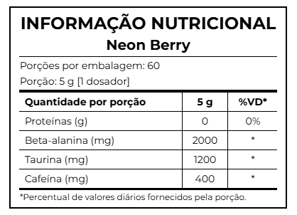 Evora XT Neon Berry 300g