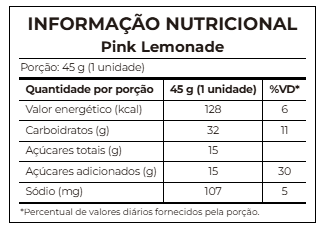 Vo2 Energy Gel C30 - Sabor Pink Lemonade