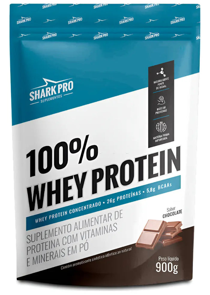 Whey Refil 100%  900g  - Sabor Chocolate