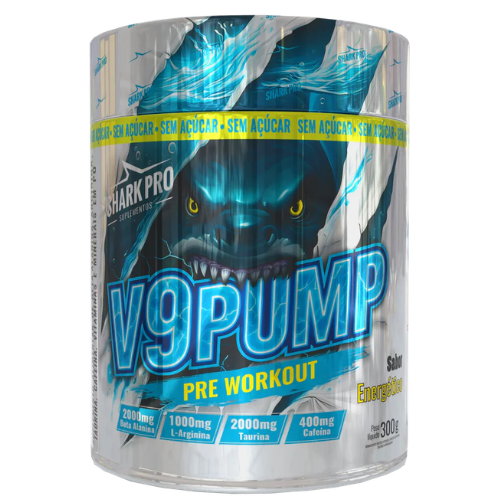 V9 PUMP Pré-treino 300g - Sabor Energético