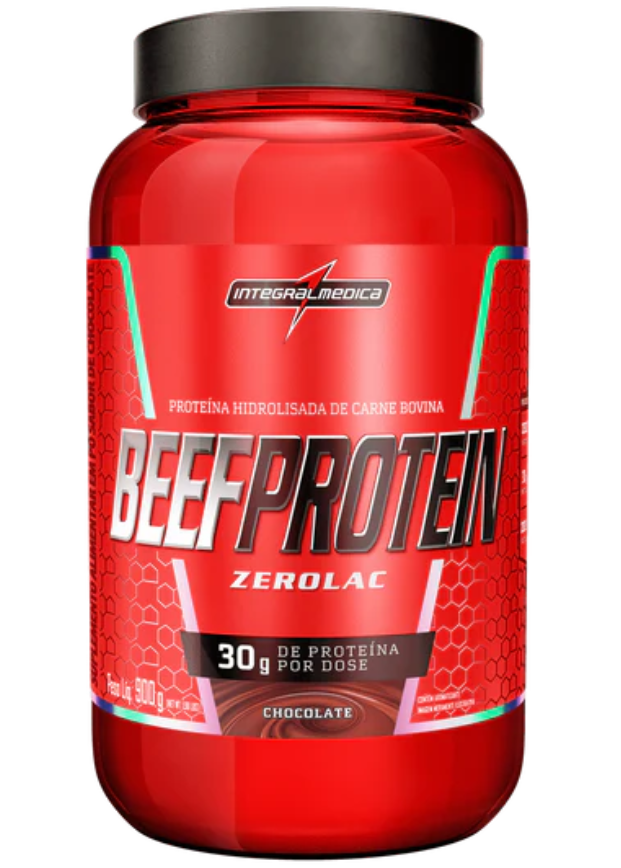 Whey Beef Protein 900g - Sabor Frutas Vermelhas