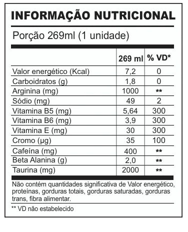V9 Drink 269ml - Sabor Cola (UND)