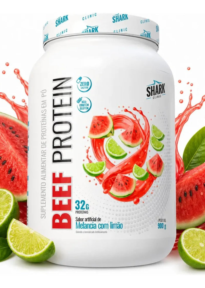 Whey Beef Protein 900g - Sabor Melância com Limão