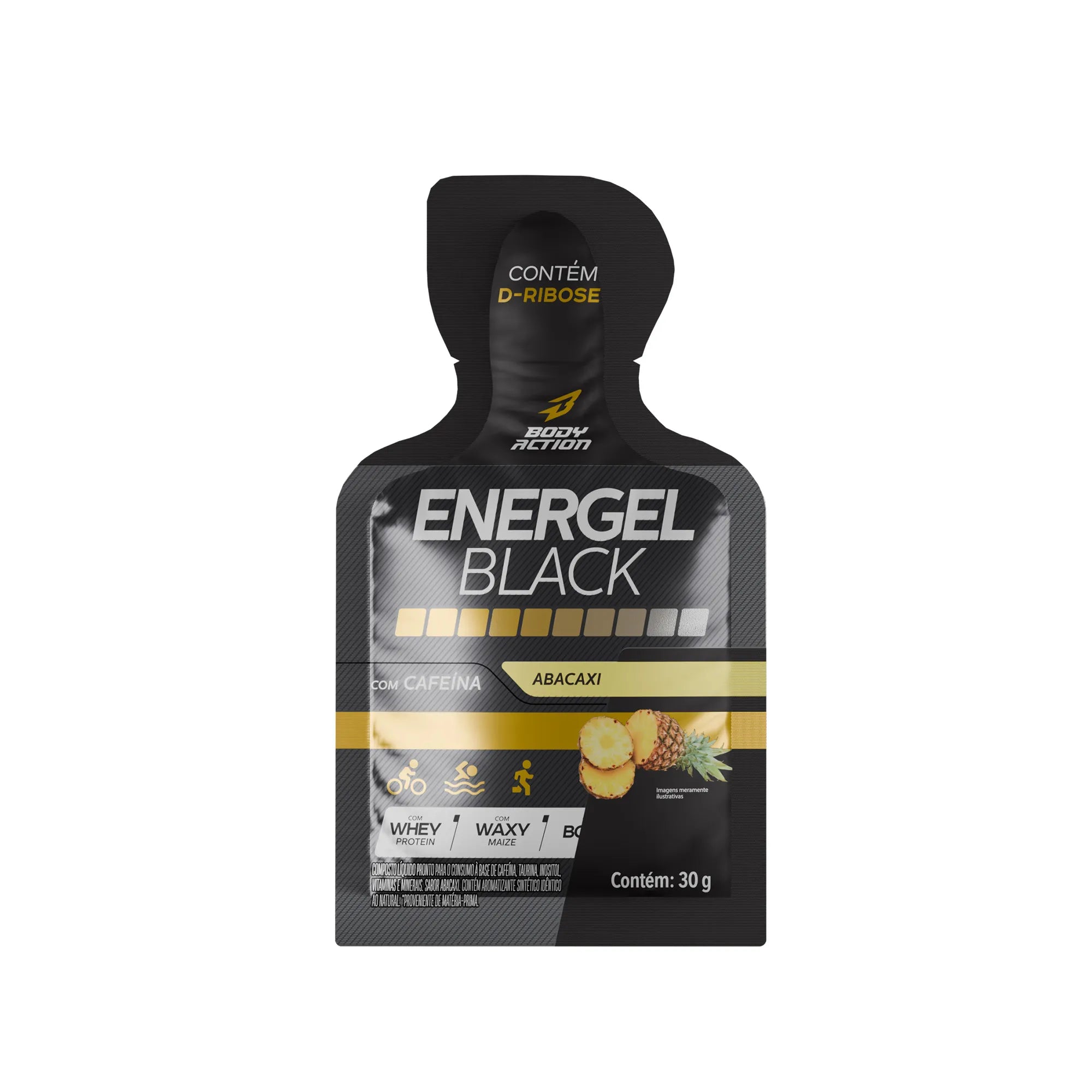 Energel Black - Sabor Abacaxi (UND)