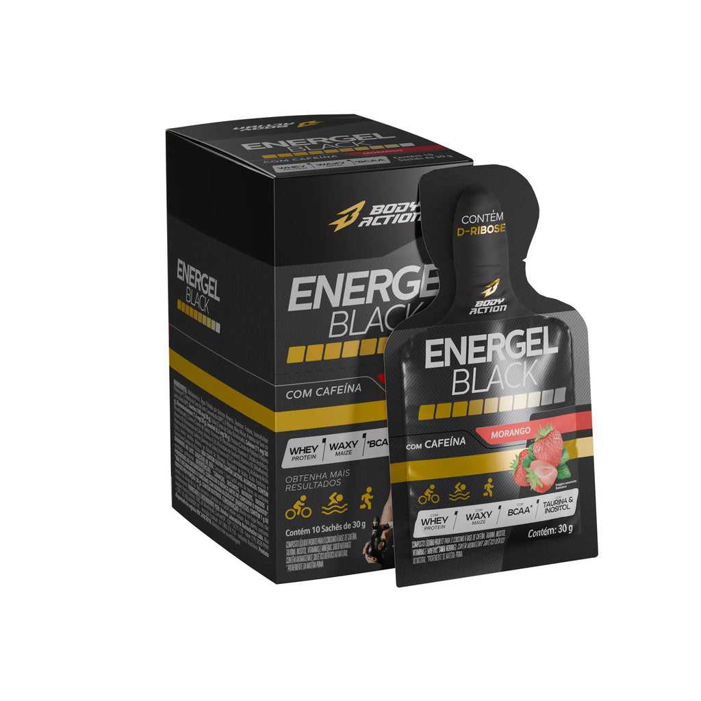 Energel Black - Sabor Morango (UND)