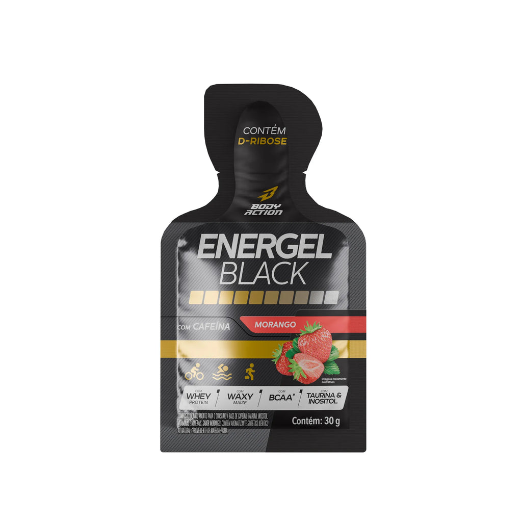 Energel Black - Sabor Morango (UND)