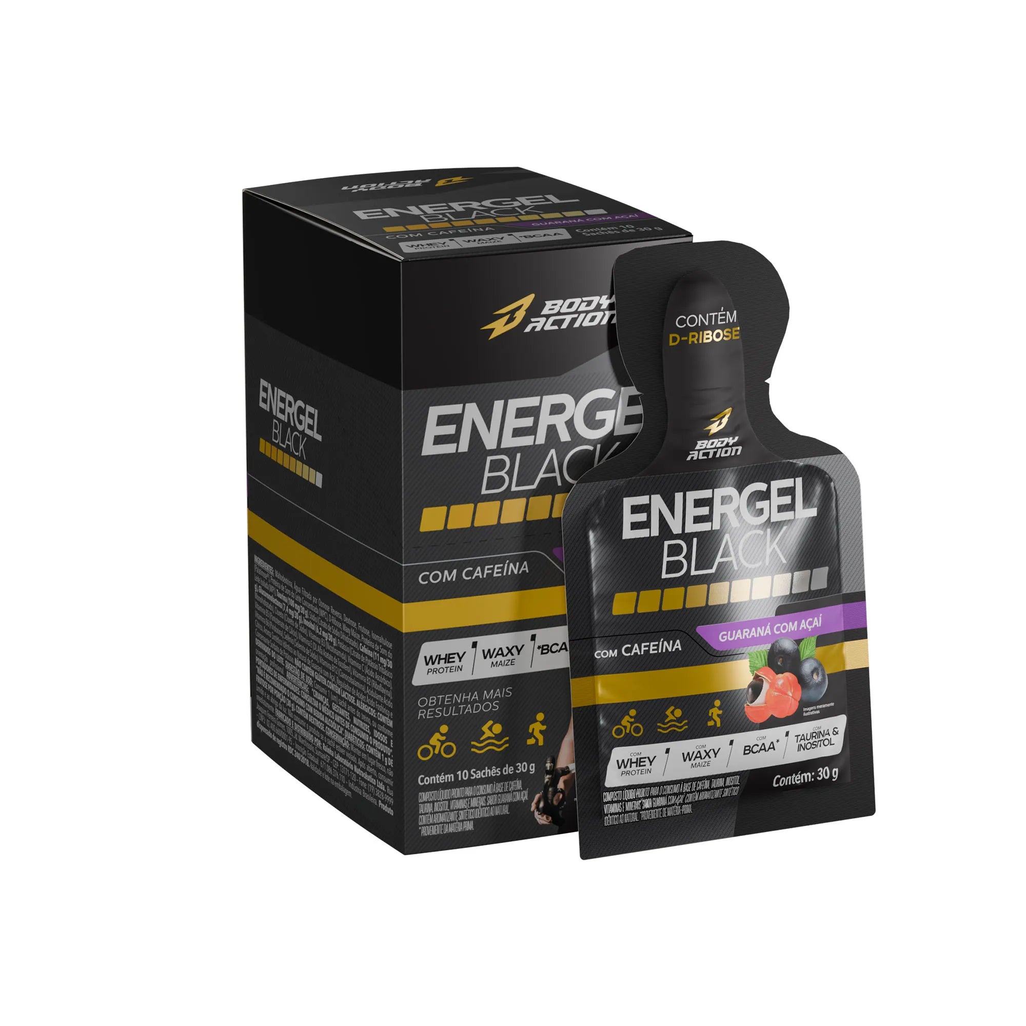 Energel Black - Sabor Guaraná com Açaí (UND)