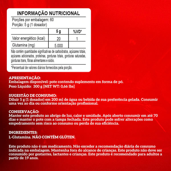 Glutamine 300g