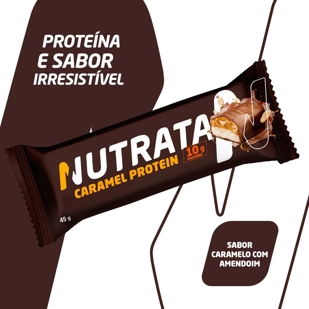 Barra de Proteína - Sabor Caramel