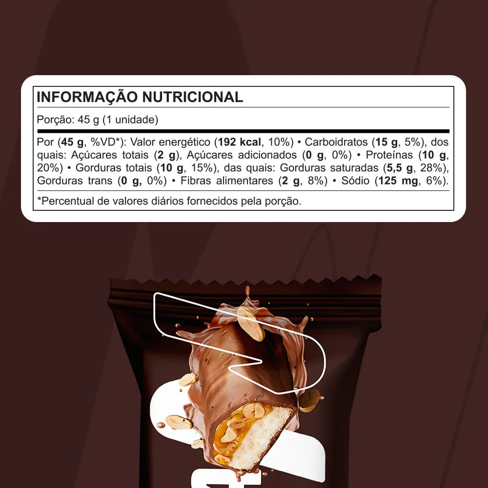 Barra de Proteína - Sabor Caramel
