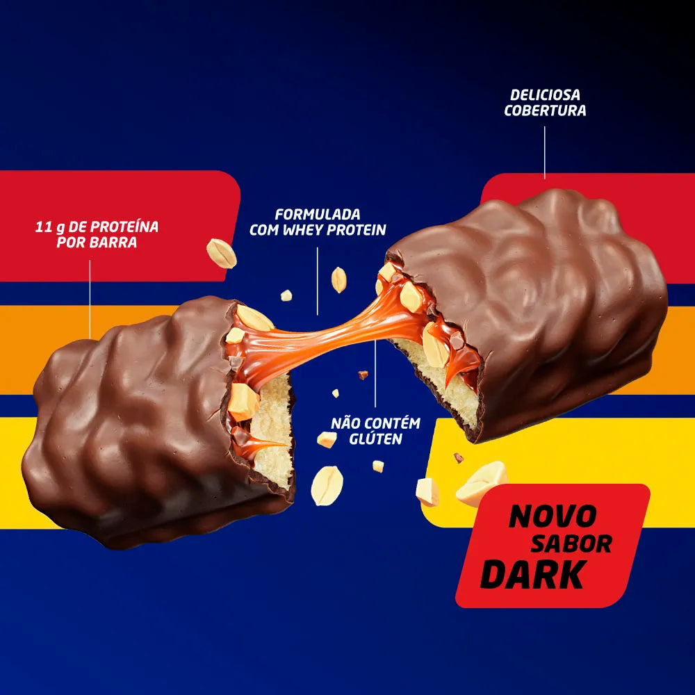 Barra de Proteína - Sabor Charge Dark