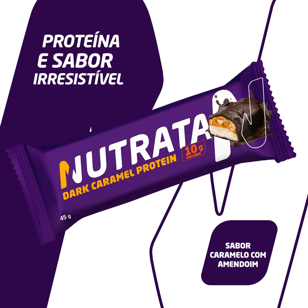 Barra de Proteína - Sabor Dark Caramel