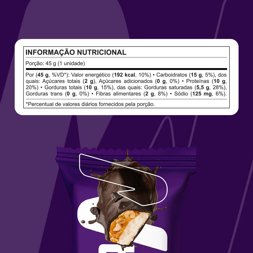 Barra de Proteína - Sabor Dark Caramel