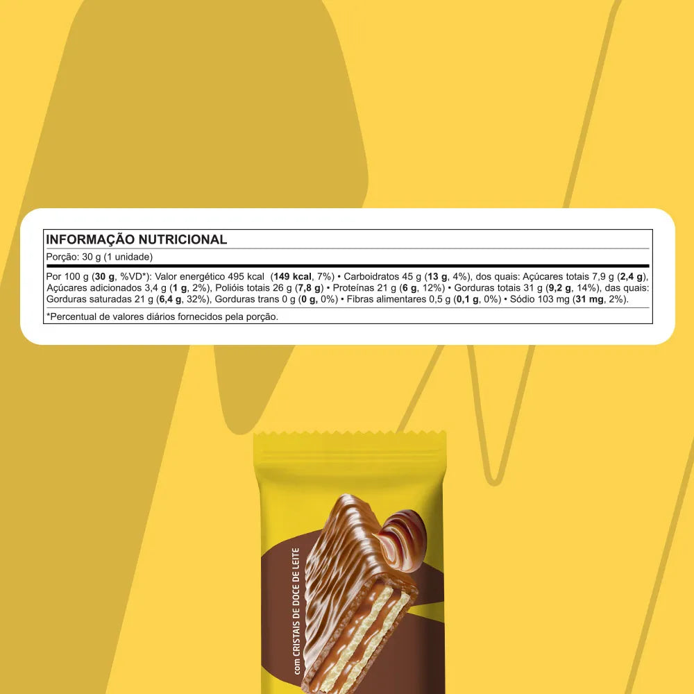 Wafer Havanna ProtoWafer - Sabor Doce de Leite