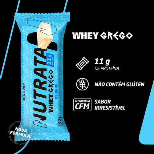 Barra de Proteína Grego Bar - Sabor Beijinho