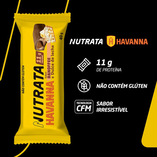 Barra de Proteína Havanna - Sabor Bannoffee