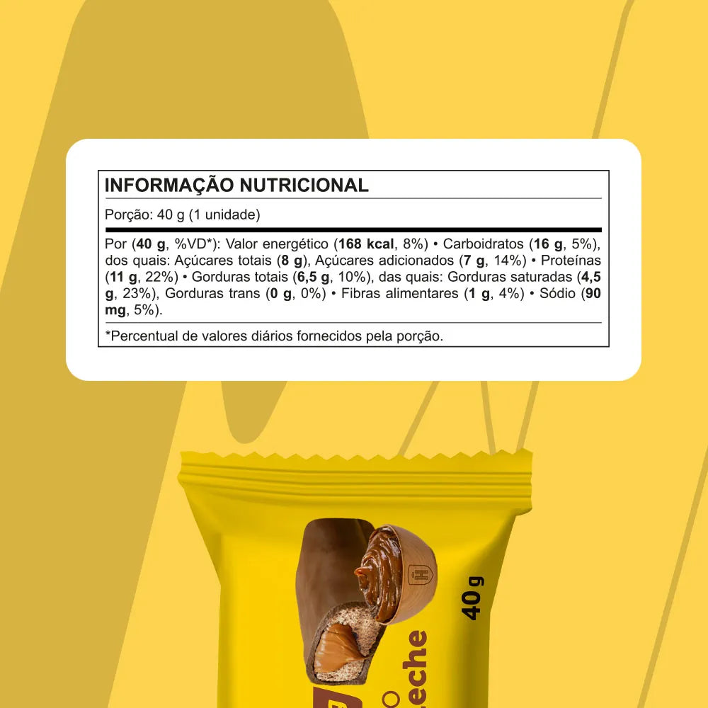Barra de Proteína Havanna - Sabor Doce de Leite