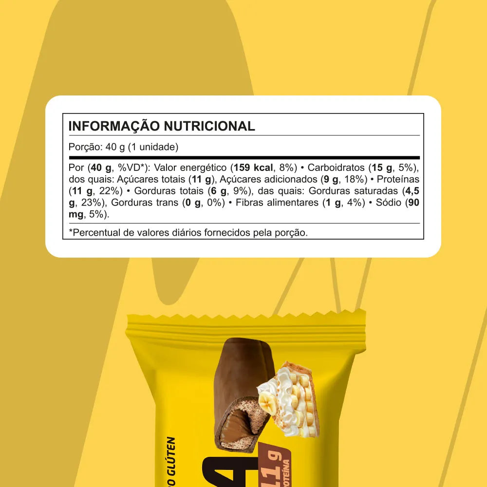 Barra de Proteína Havanna - Sabor Bannoffee