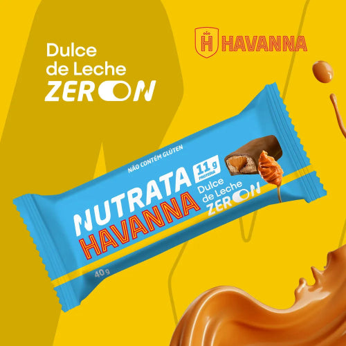 Barra de Proteína Havanna ZERO - Sabor Doce de Leite