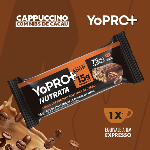 Barra de Proteína YoPro - Sabor Cappuccino