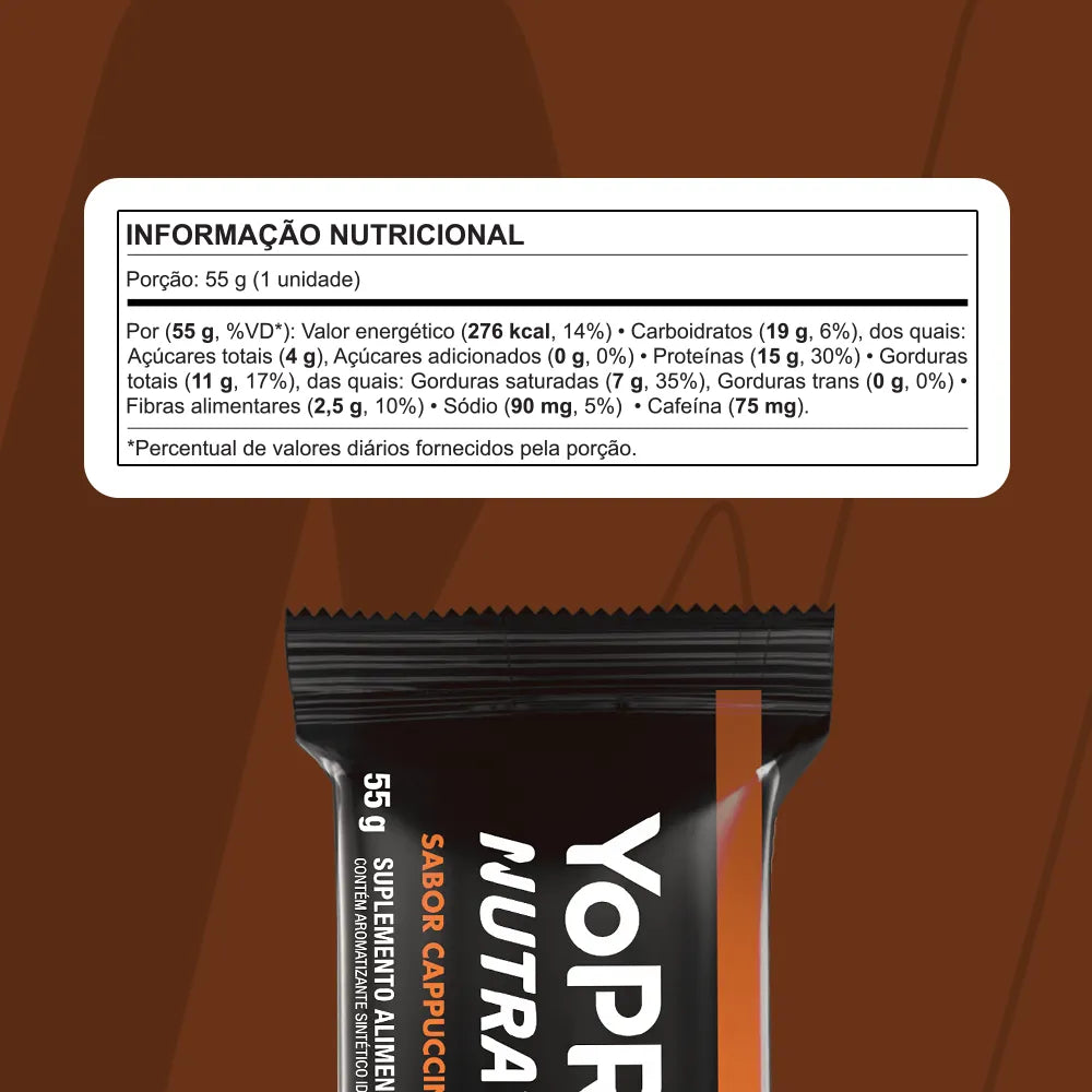 Barra de Proteína YoPro - Sabor Cappuccino