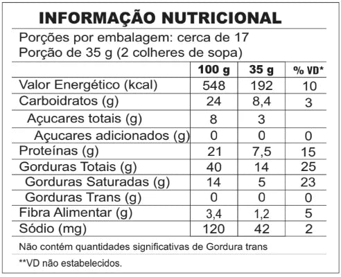Pasta de Amendoim 600g - Sabor Chocolate com Coco