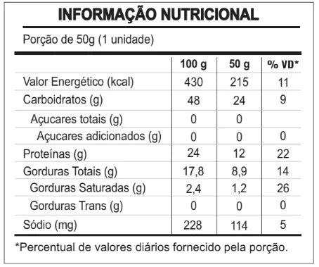 Salgadinho Proteico - Sabor Requeijão