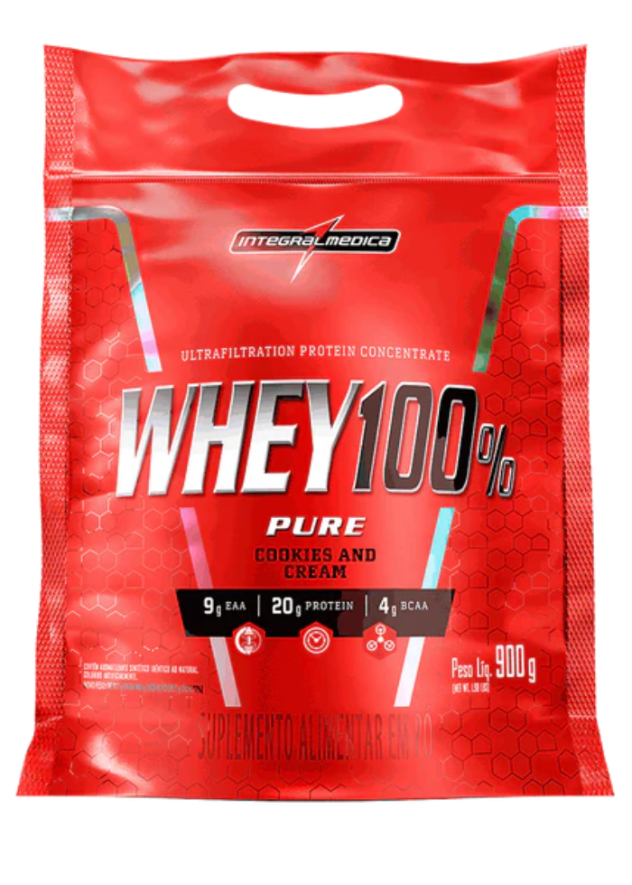 Whey Refil 100% 900g - Cookies and Cream